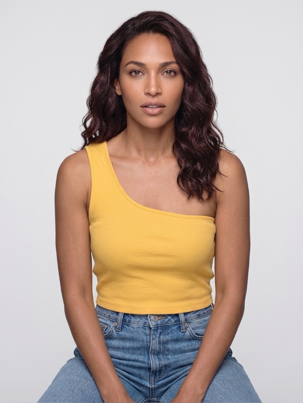 American Eagle One-Shoulder Top Size Medium